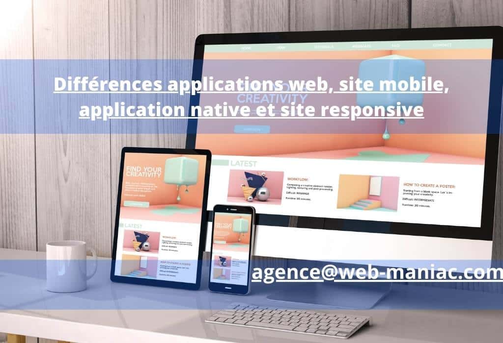 Application mobile ou site web mobile que choisir pour