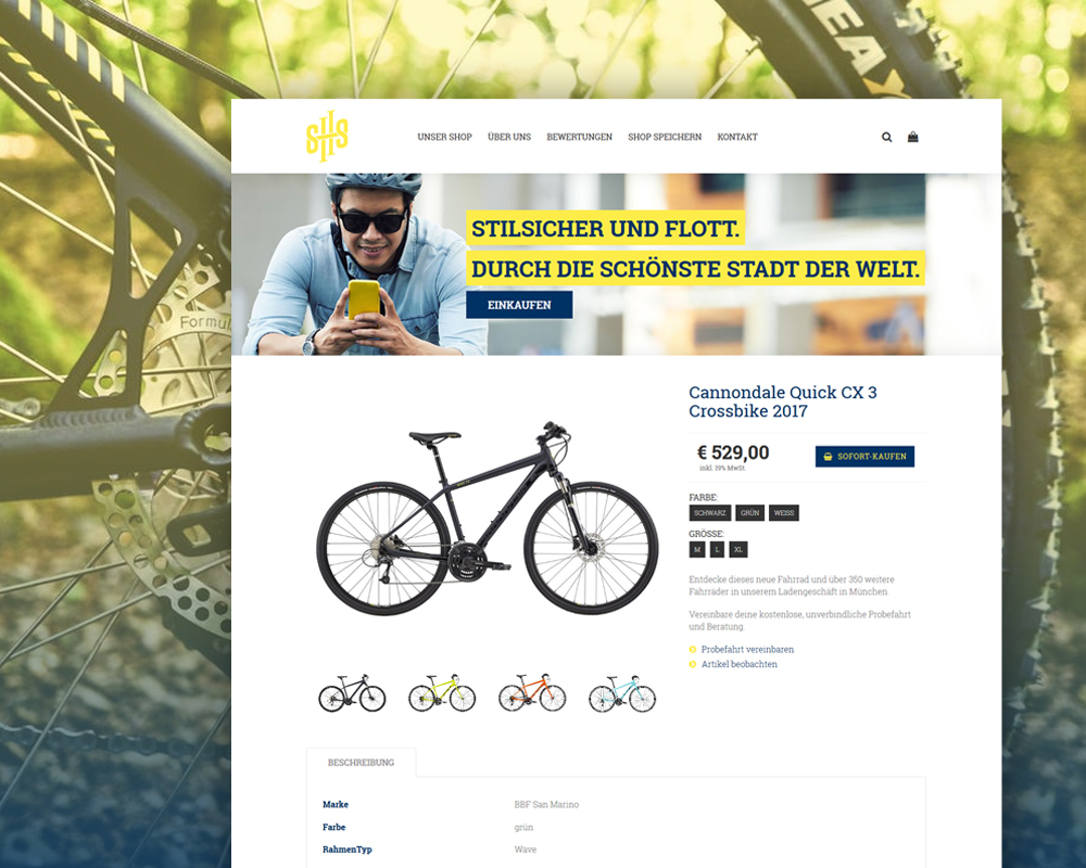 Second Hand Sports WEBMARX Digital Agentur