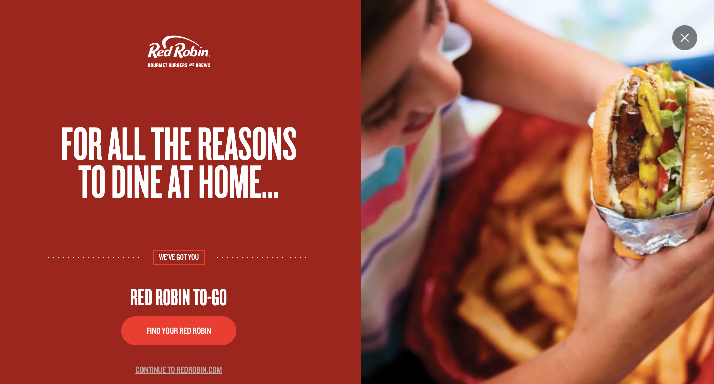 Red Robin Customer Satisfaction Survey Win