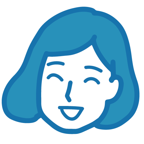 女性の顔のアイコン（笑顔）】の画像素材(31123249) | イラスト素材ならイメージナビ 笑顔の女性イラスト1｜イラスト｜会社(ビジネス)専門 無料イラスト/無料ダウンロード｜Web素材(ウェブ素材)