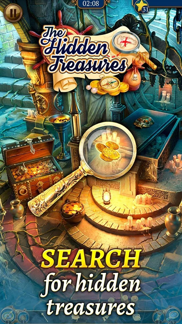 The Hidden Treasures® Hidden Objects Mystery & Match3