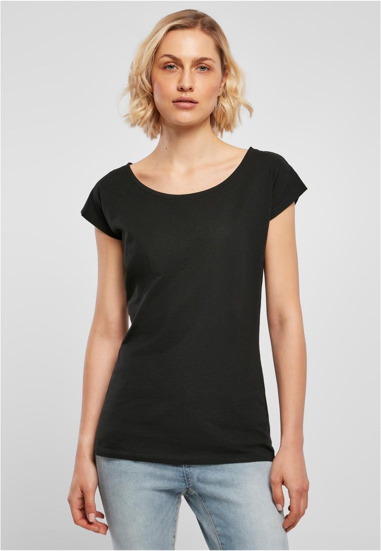 Wide Neck Womens TShirt XS5XL AOP+ Easy Print on Demand