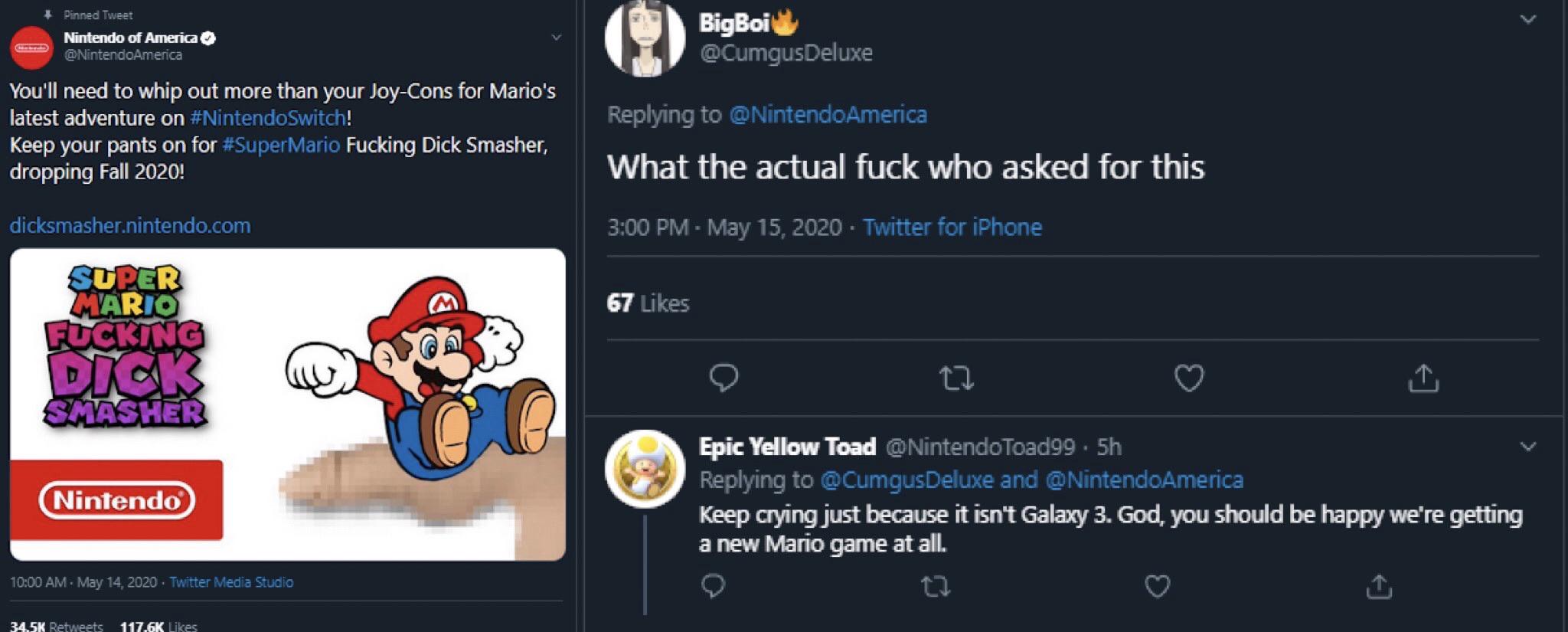 Nintendo Twitter in a nutshell r/Gamingcirclejerk