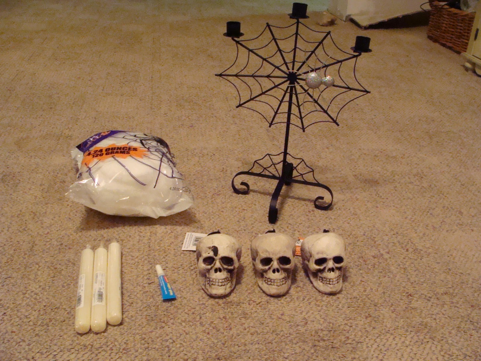 Dream Home DIY Spooky Halloween Candelabra