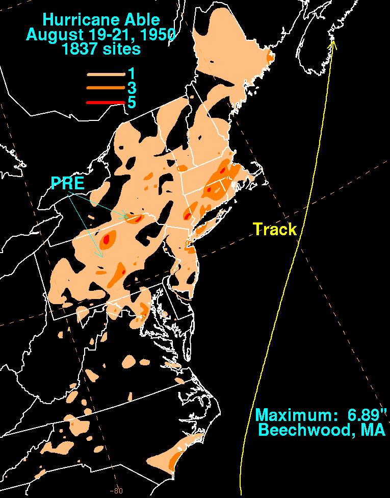 1950 Atlantic hurricane season Wikipedia