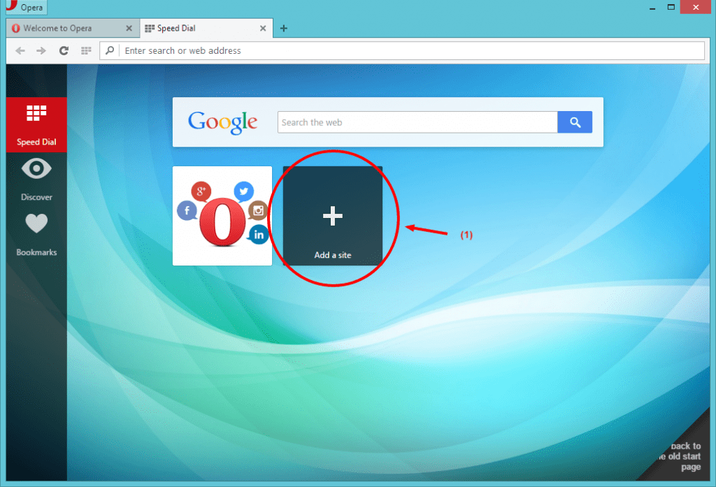 Making Opera Mini your default search engine Make Google My Homepage