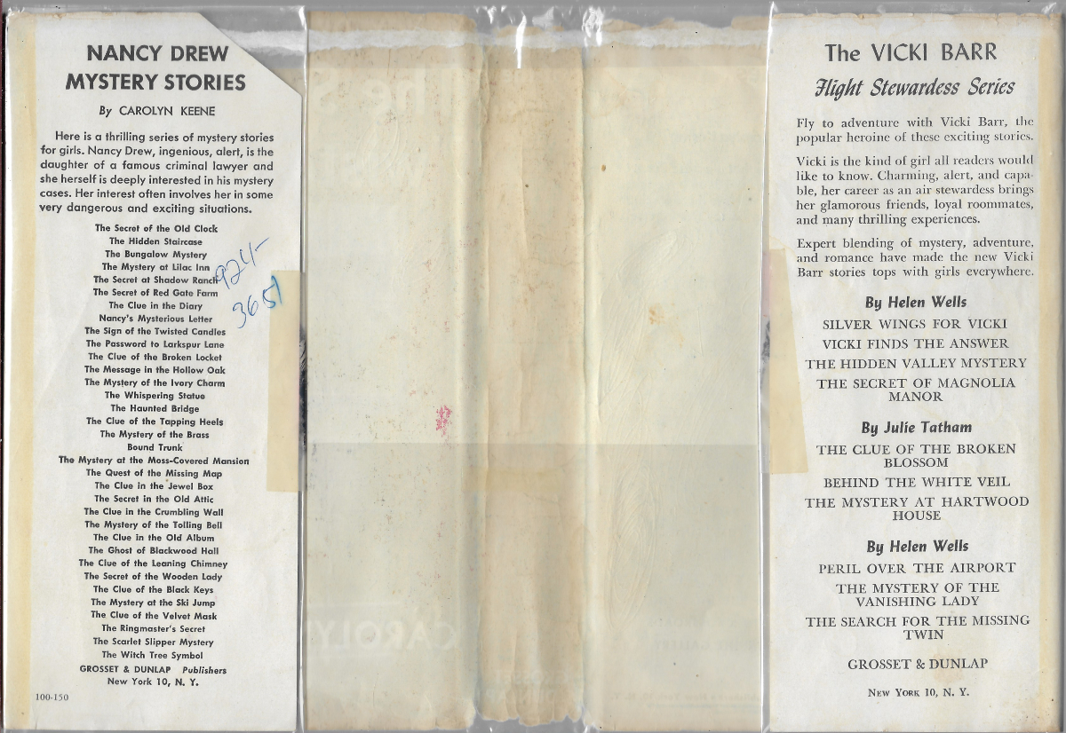 FileThe Sign of the Twisted Candles (1933) front and back covers and