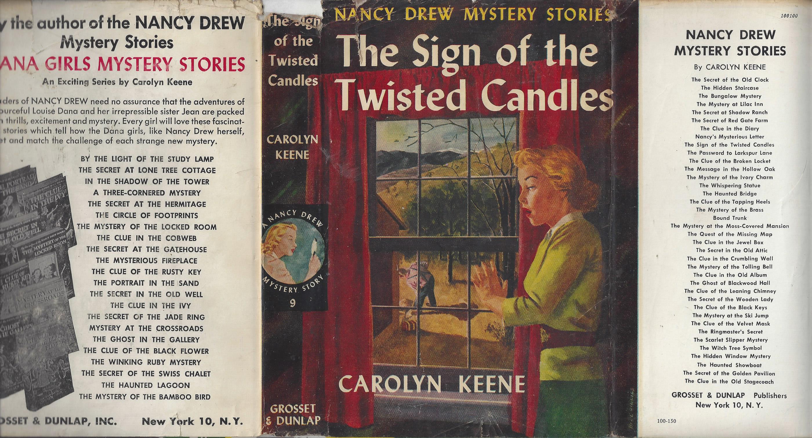 FileThe Sign of the Twisted Candles (1933) cover art, 1960 printing
