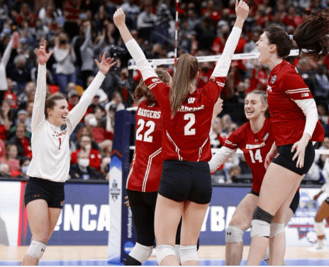 Leaked photos of Wisconsin women’s volleyball team
