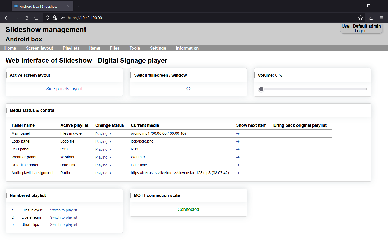 Tutorial Slideshow Free digital signage software for Android