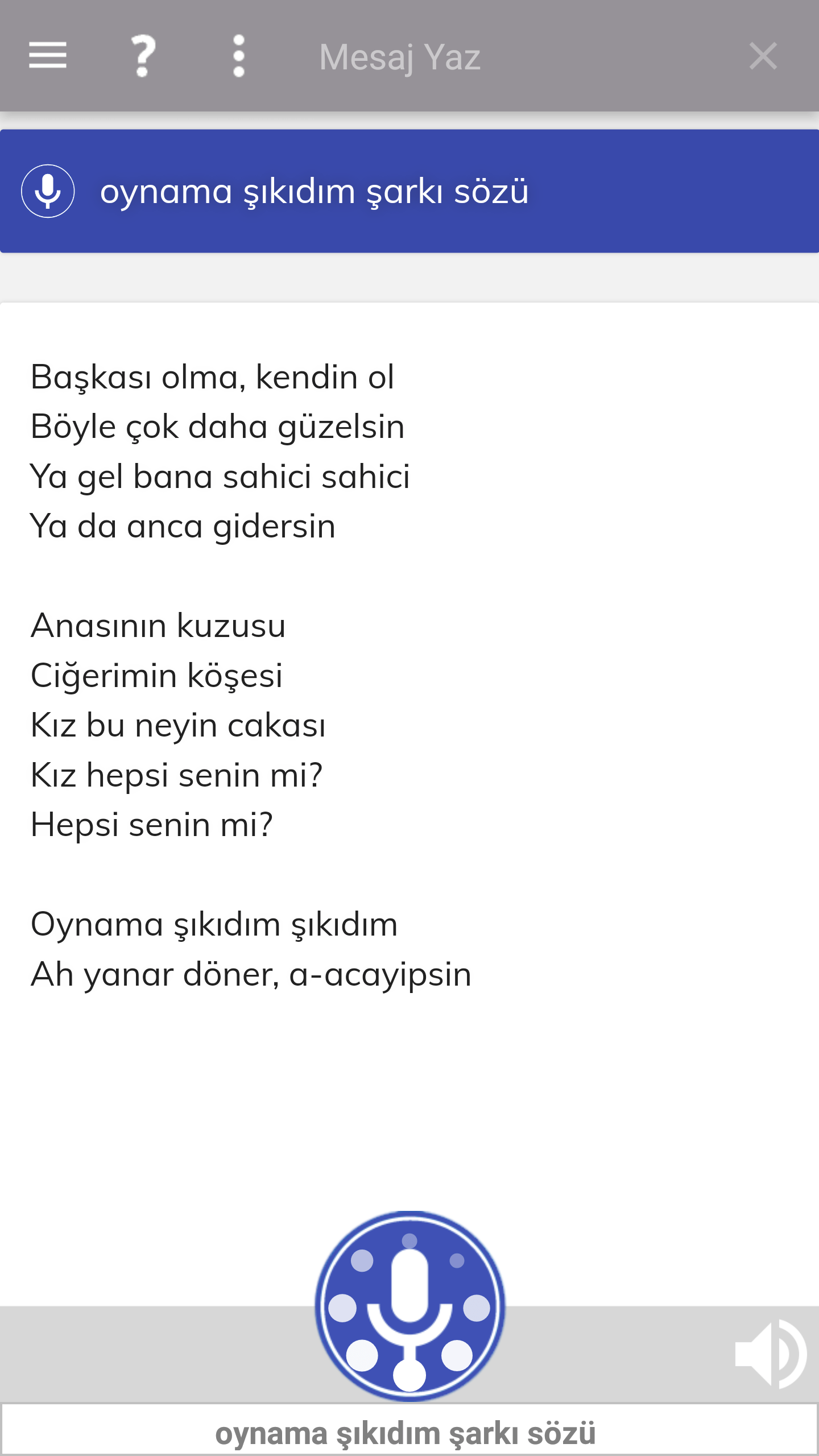 Şarkı Sözleri Ekleme CEYDA