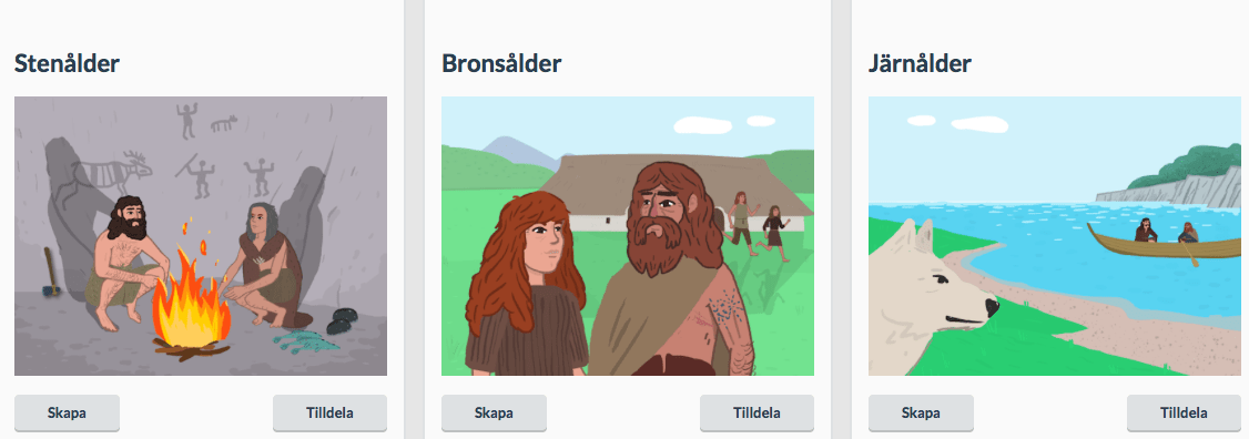 Tillbaka till forntiden!