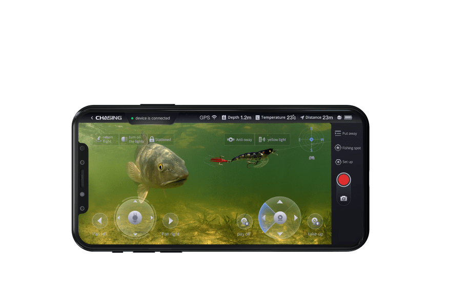CHASING F1 PRO Underwater Rotatable Fishing Camera for Fishing Enthusiast
