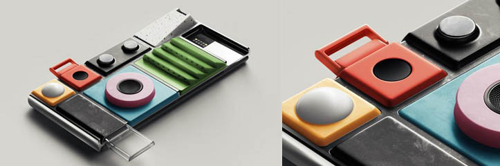 エコフレンドリーモジュラーフォンの信じられないほどのコンセプト