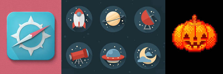 photoshopのアイコンデザインチュートリアル