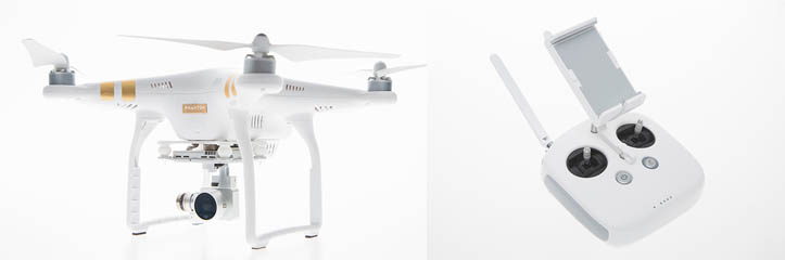 次の進化、DJI phantom 3のプロフェッショナルで先進的なドローン