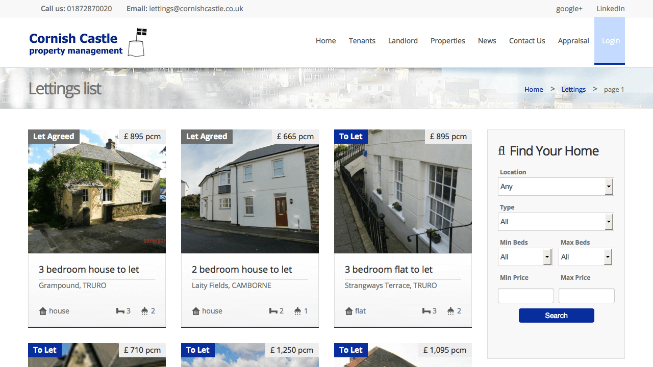 AllinOne Property Management Software, Lettings, Sales landmax.pro