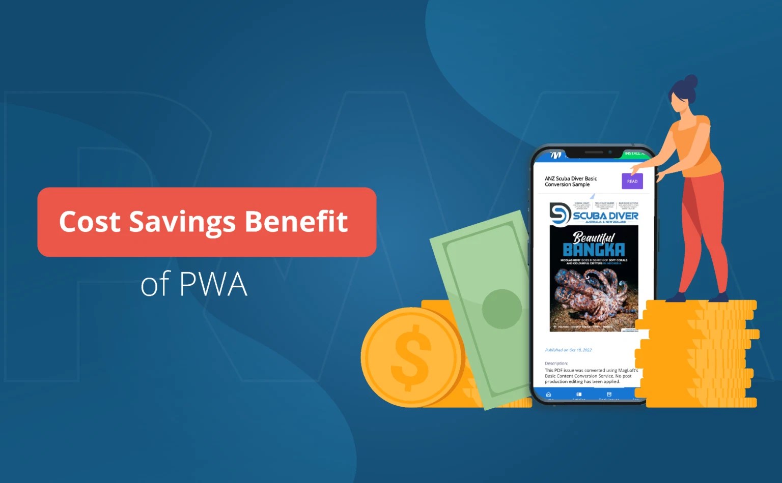 Cost Saving Benefits of Progressive  App Blog
