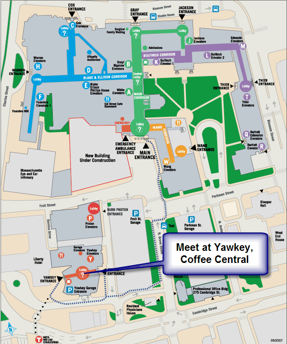 Mass General Campus Map HST