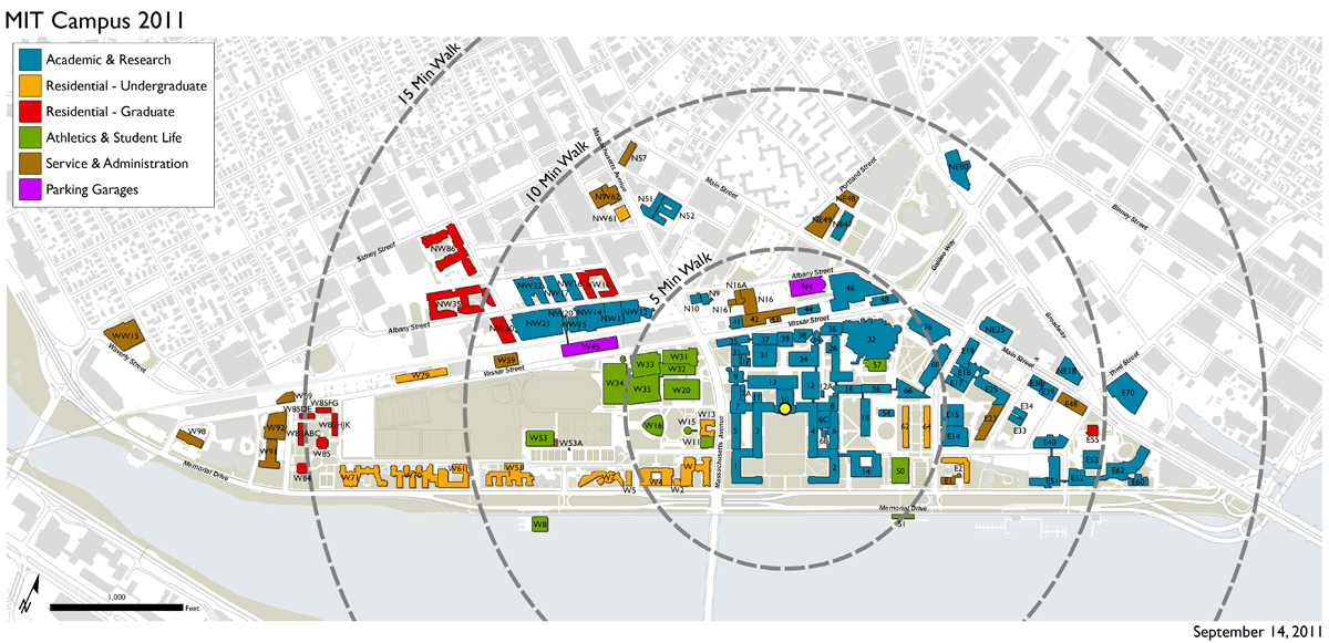 Map Of Mit Campus MIT 2030 the framework