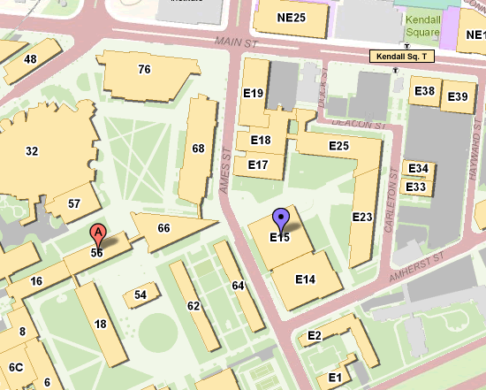 Map Of Mit Campus Sensing the Unseen Map & Directions