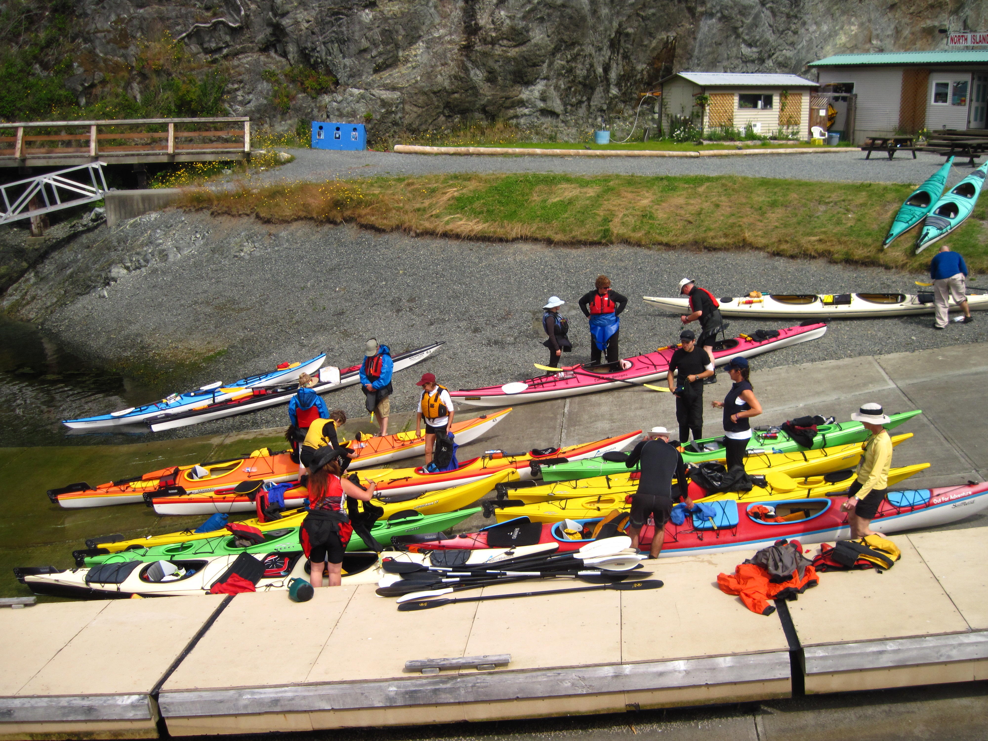 31.Kayaks at Telegraph Cove