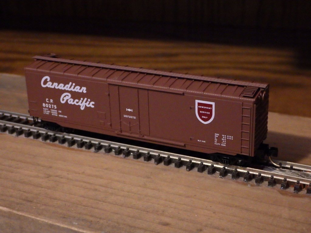 N Scale Model Train Inventory