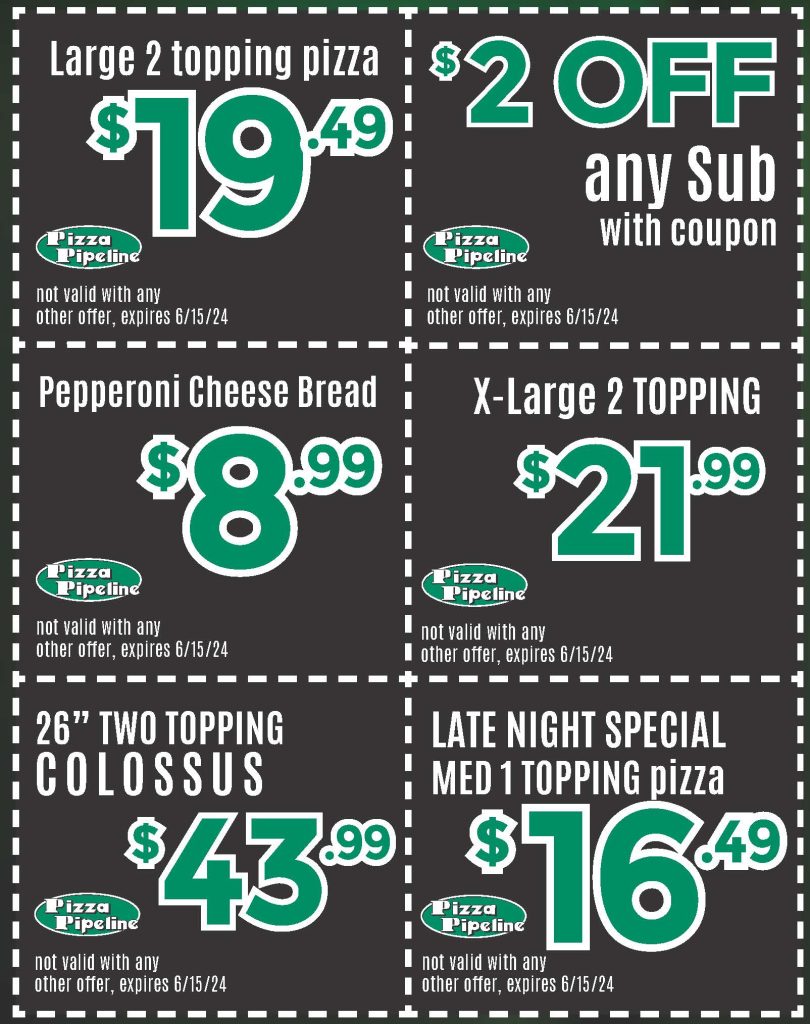 Specials Pizza Pipeline