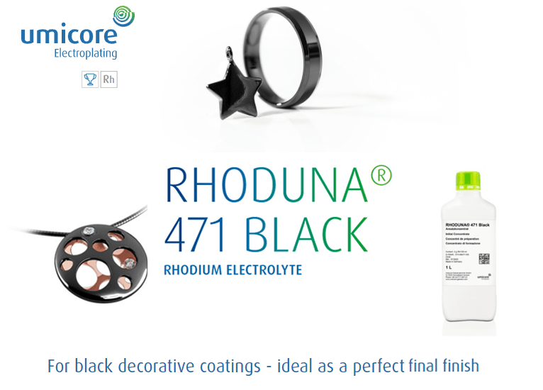 RHODUNA® 471 Black Rhodium Electrolyte PMAC
