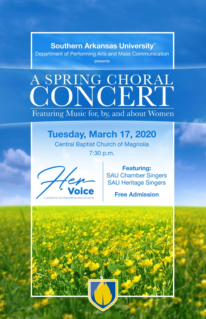 Spring Choral Concert set for March 17 at Central Baptist Church in