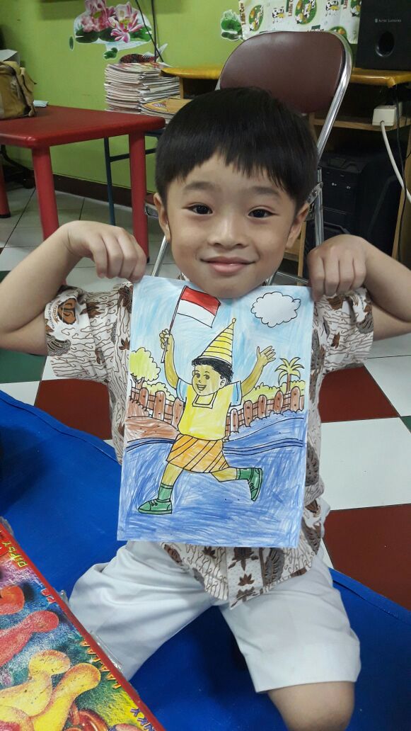 Mewarnai Gambar Hari Kemerdekaan Untuk Anak Tk Blogger Kampung