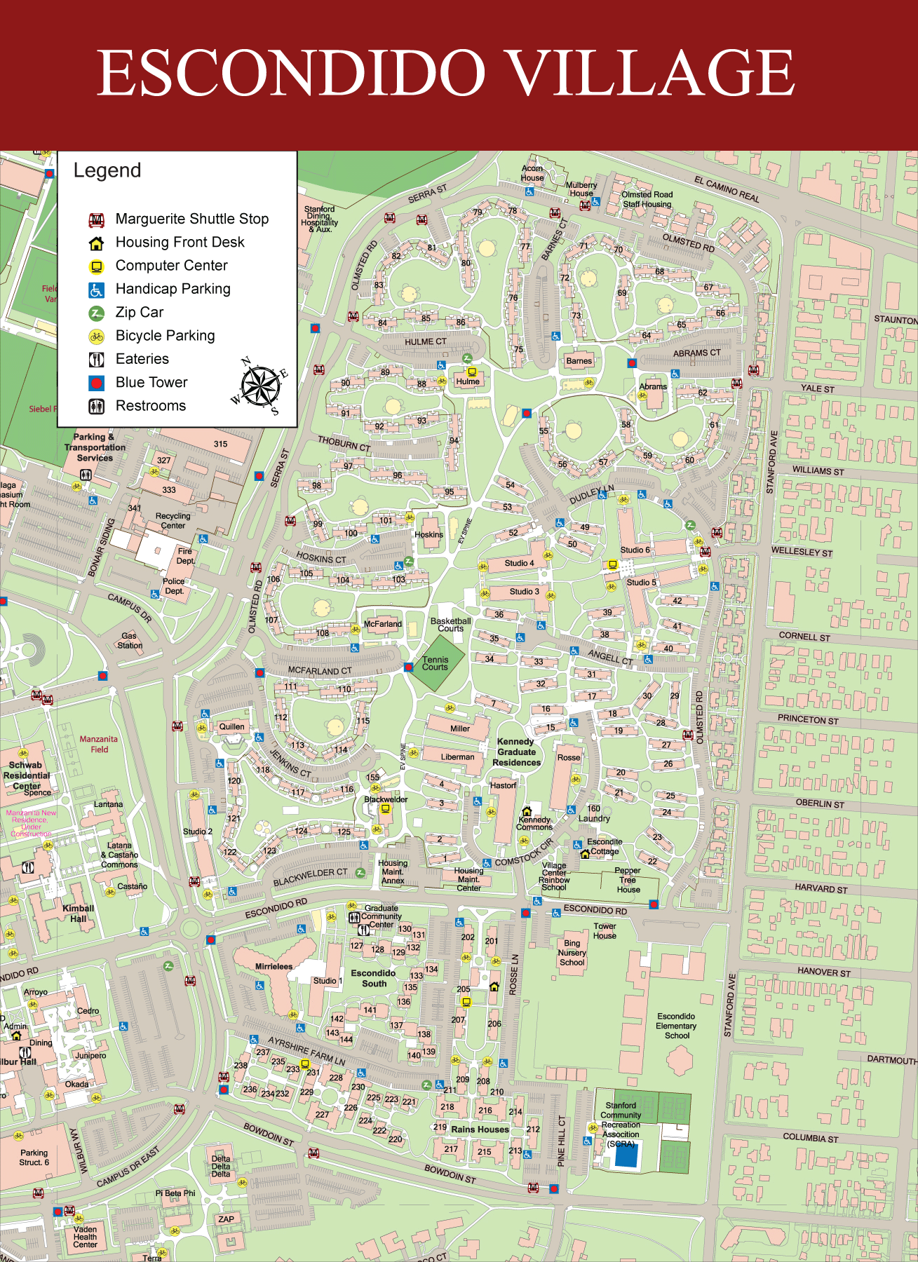 Escondido Village Lowrise Apartments Stanford R&DE