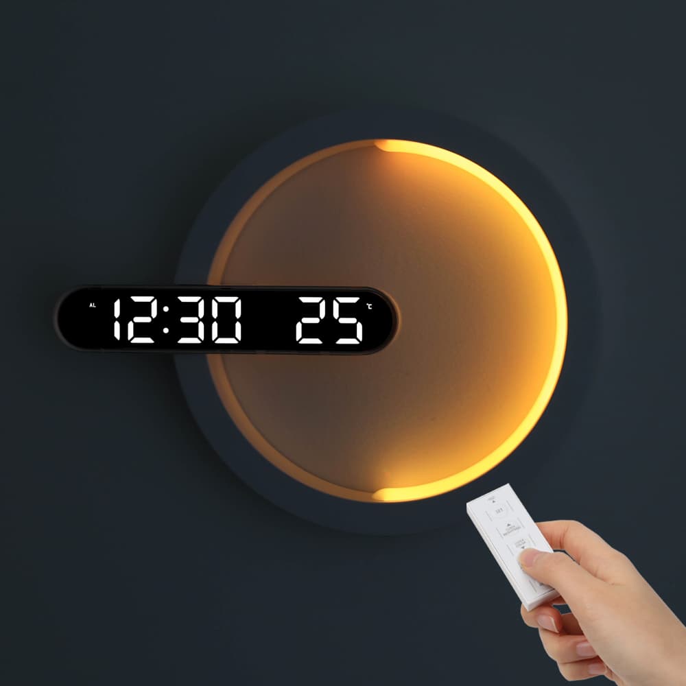 Mooas Moonlight Dual LED Clock | tradekorea