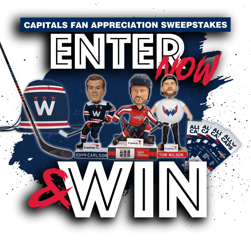 Capitals Fan Appreciation Week Sweepstakes