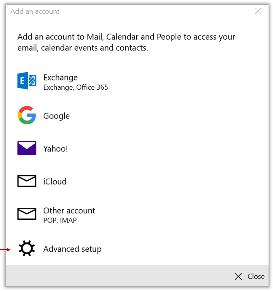 Common Email Server Addresses (POP3 / IMAP / SMTP) Verizon