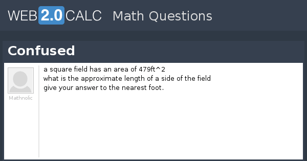 View Question - Confused