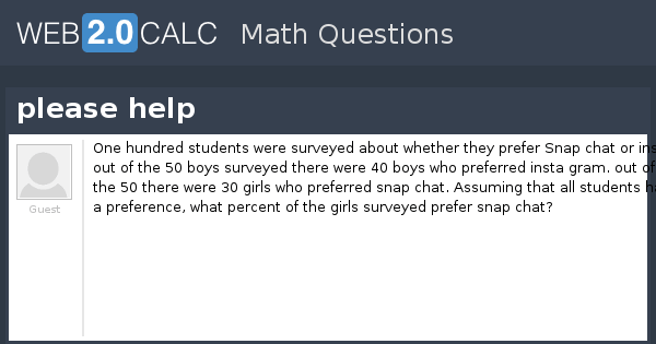 View Question - Please Help