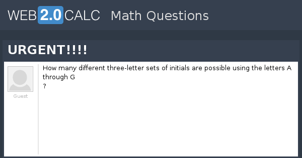 View question URGENT!!!!