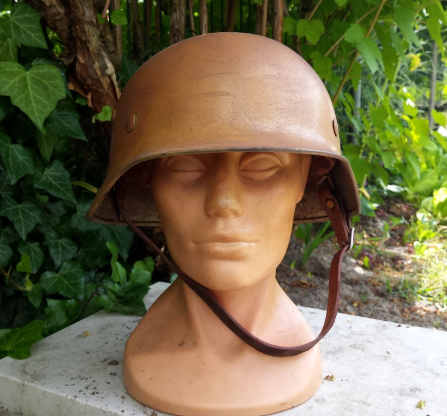 M35 STAHLHELM AFRIKA KORPS DAK ELITE TRUPPEN www.helmfabrik.eu