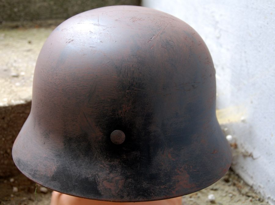 M35 STAHLHELM WH WEHRMACHT ELITE SCHWARZ www.helmfabrik.eu