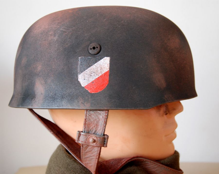 M38 FALLSCHIRMJÄGER LUFTWAFFE SCHWARZ www.helmfabrik.eu