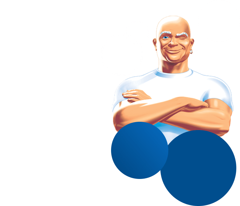 Clean it all with Mr.Clean