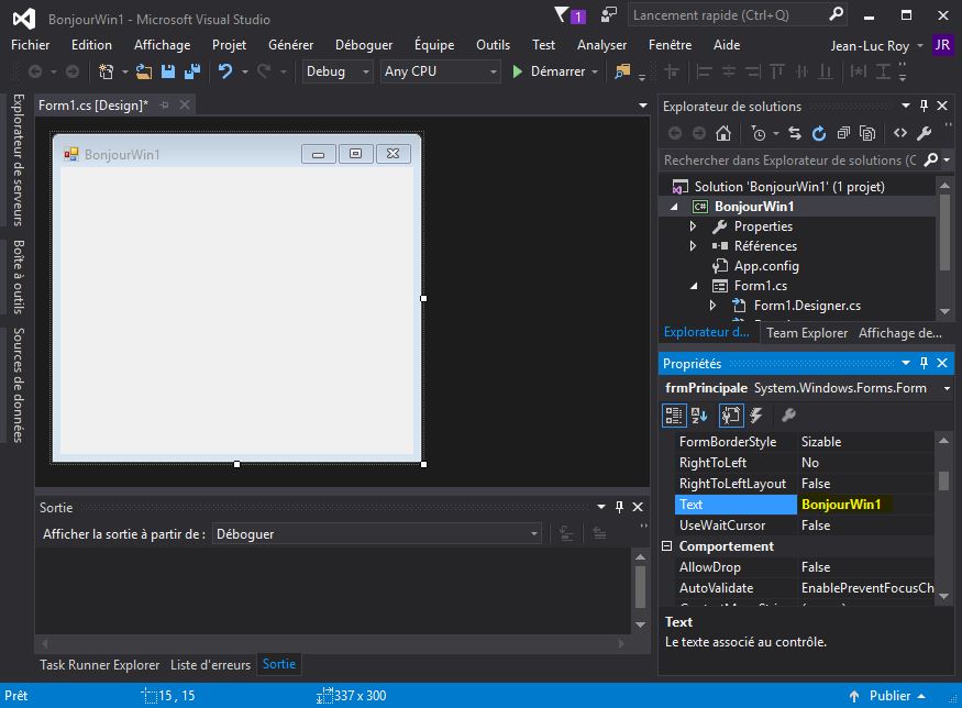 ICS4U Unité 3 Activité 1 Introduction à la construction d