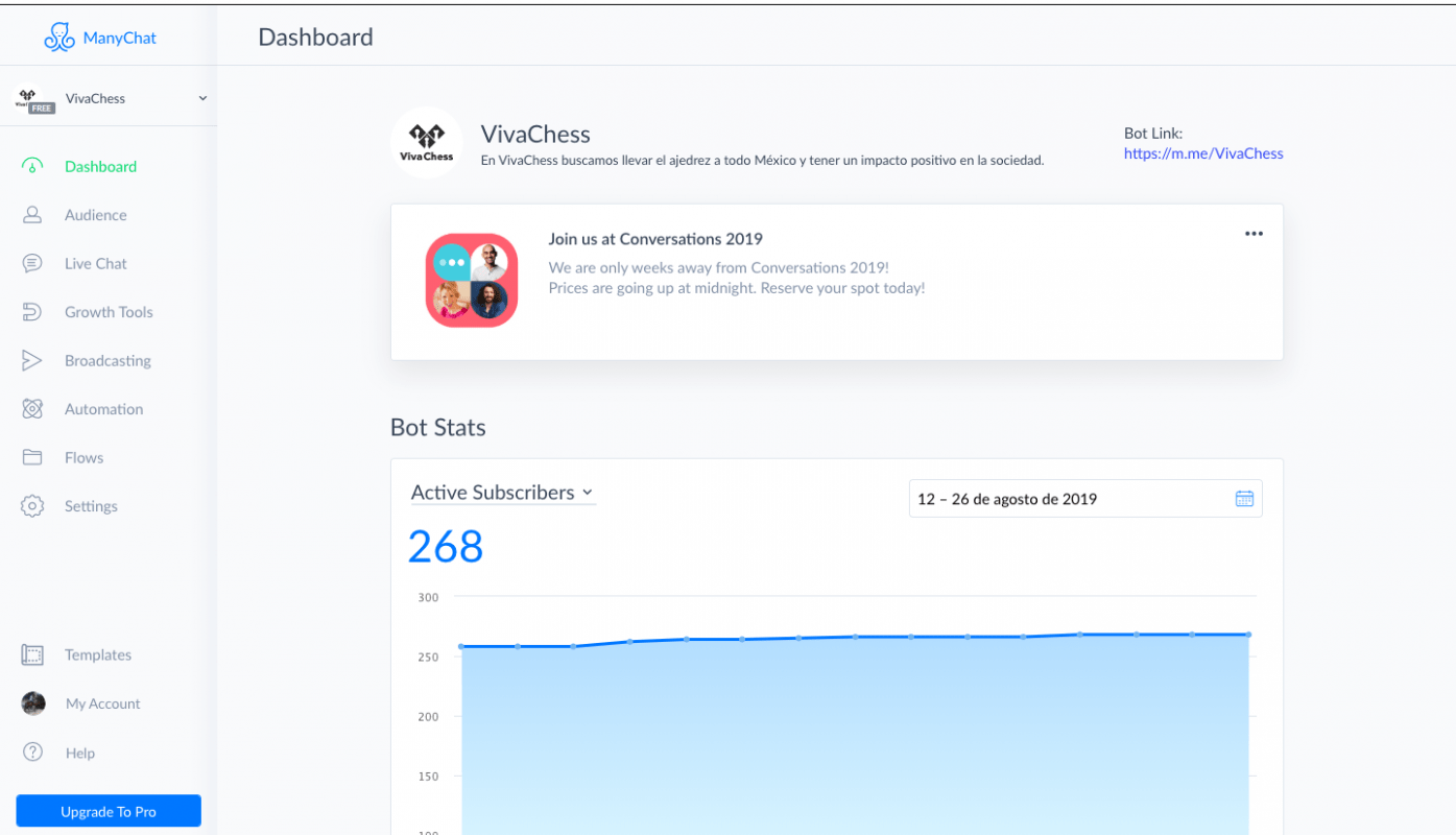 mandar un Inbox Masivo en tu Página de Facebook