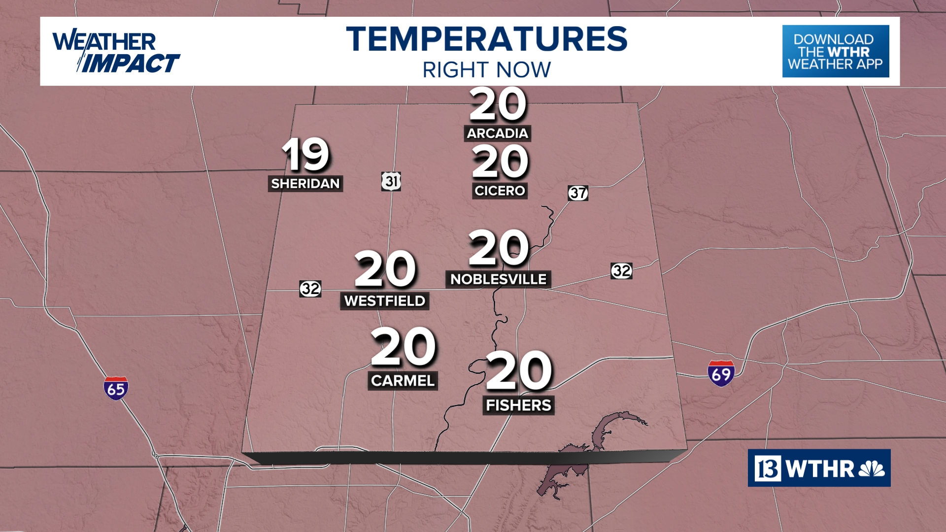 Indianapolis Weather Maps on WTHR