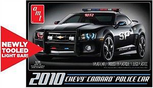 2010 Chevy Camaro Police Car Plastic Model Car Kit 1/25 Scale #817 by