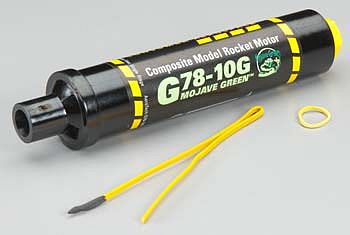 Aerotech G78-10G 29/124 Single Use Motor G Composite Model Rocket