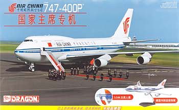DML Air China 747-400P Plastic Model Airplane Kit 1/144 Scale #14701