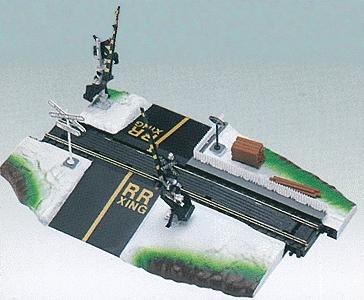 Life Like Dual Crossing Gate Power Loc Tm Model Railroad Operating