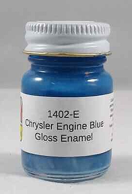 ModelCarWorld Enamel Chrysler Engine Blue 15ml 6pk #1402